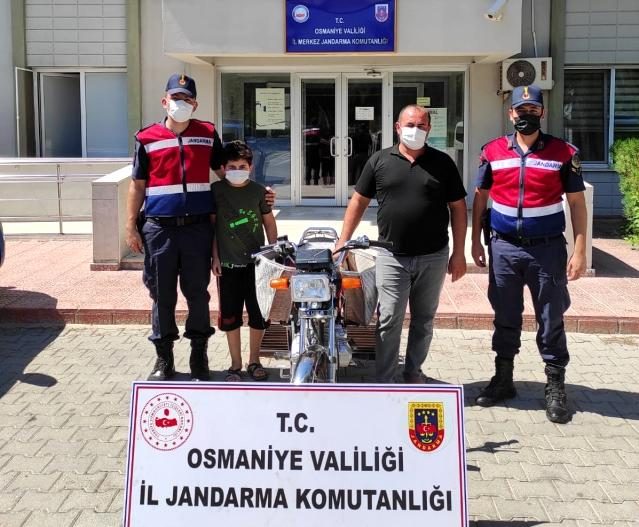 Osmaniye'de motosiklet çalan zanlı tutuklandı